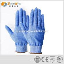 13gauge HPPE синие мясные режущие перчатки